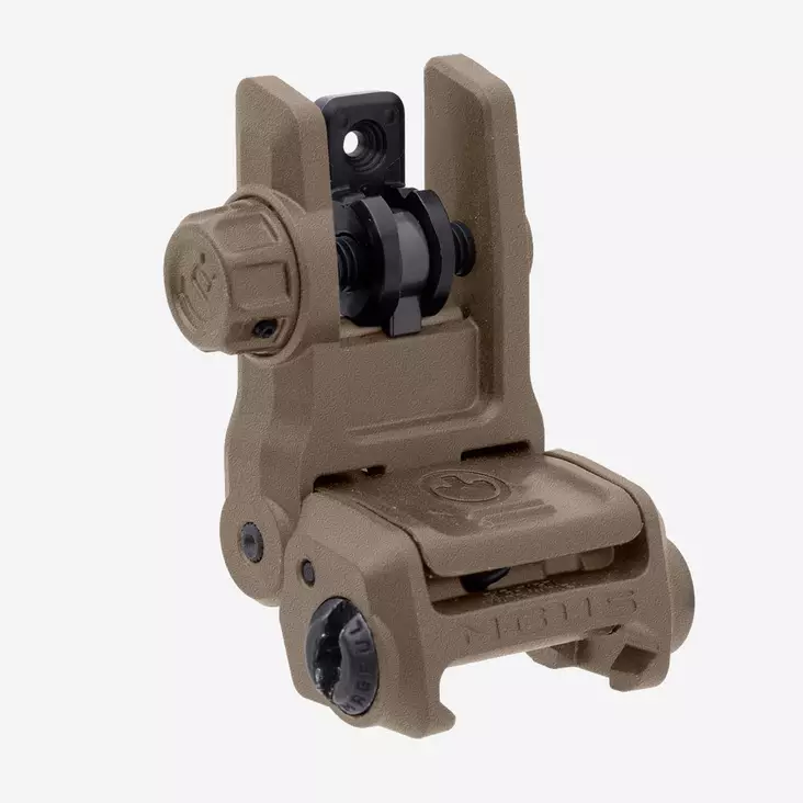 Magpul MBUS 3 Flip-Up Rear Sight, Black BLK, rear sight flip-up