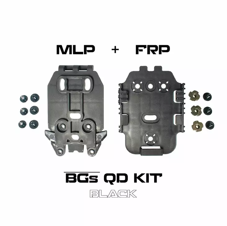 BGS QD Quick-Change Docking Station Kit for Pistol Holsters - Quick forks and attachments - BG-QD-KIT-BLK - 1