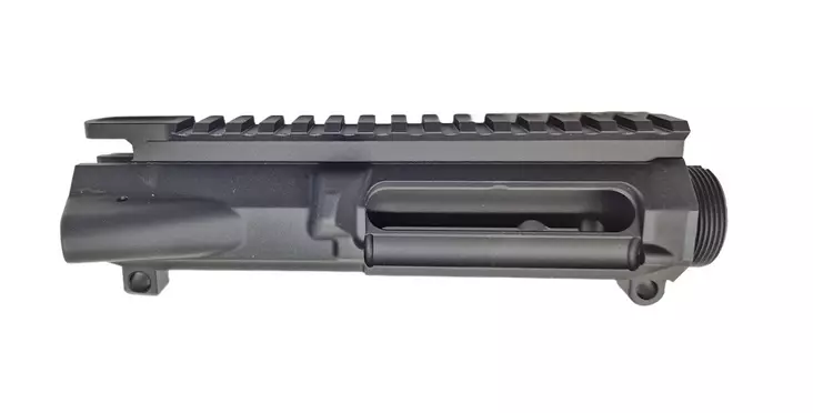 Nordic Components NC15 Billet riisuttu ylärunko BLK / SGREY - AR-ylärungot ja niiden tarvikkeet - NC-15-Billet-BLK - 4