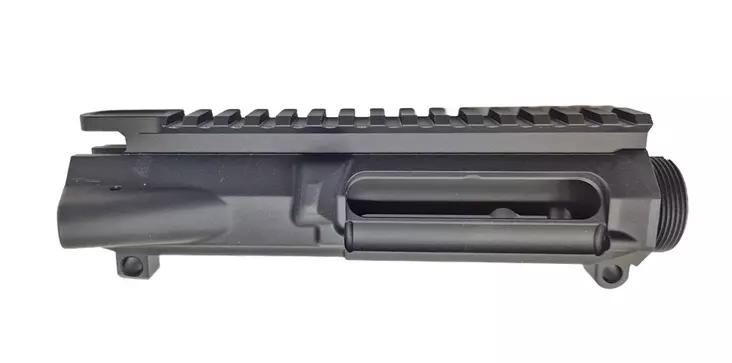 Nordic Components NC15 Billet riisuttu ylärunko BLK / SGREY - AR-ylärungot ja niiden tarvikkeet - NC-15-Billet-BLK - 4