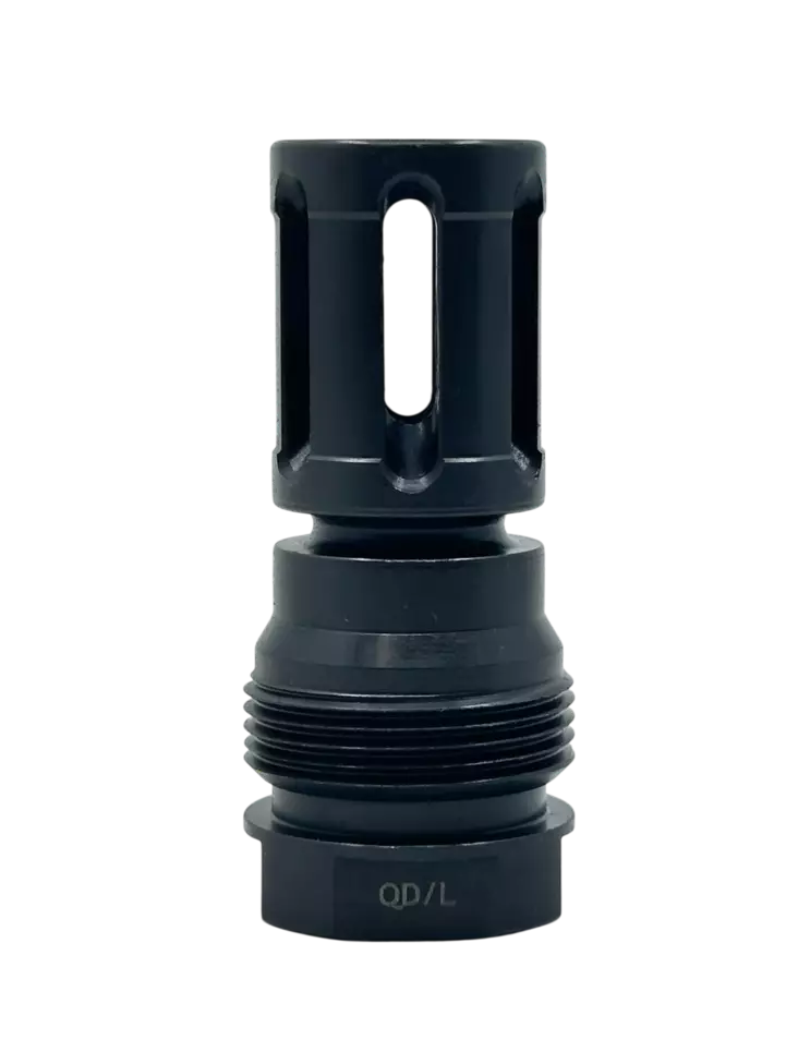 Silent Steel A1 QDL Flash Hider – Liekinsammutin QDL-vaimentimille - Kiväärin suujarrut ja liekinsammuttimet - FHA1-556-12X28-QDL - 1