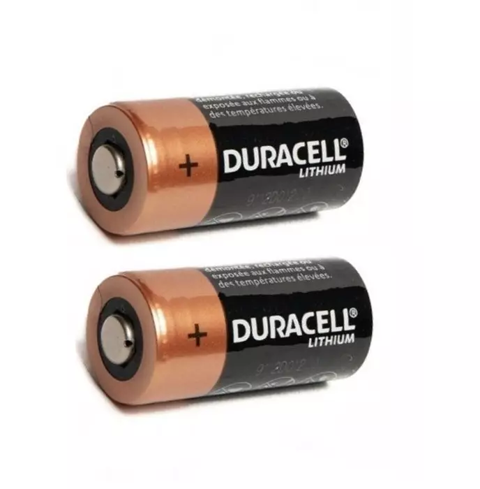 CR 123 Duracell Litiumparisto 3V, 2kpl - Batteries - CR123-DURACELL - 4