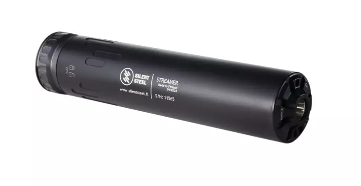Silent Steel Streamer 5.56/7.62/9mm Black QDL Suppressor - Rifle flow throught Silencers - ST556B-SS-QDL - 1