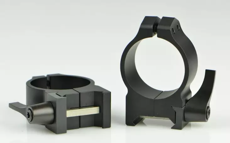 Warne 30mm pikajalka picatinny kiskoon - Kaksiosaiset Picatinny / Weaver - 214LM - 1