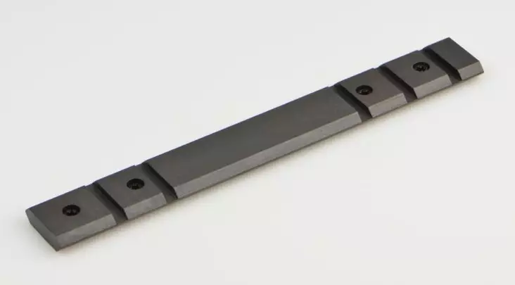 Warne Steel Weaver Rail Tikka T3 Black Matte - Weapon-specific Picatinny and Weaver rai - M9T3M - 2