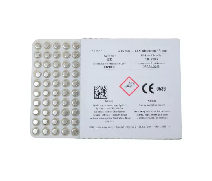 RWS 4033 Small Rifle Primers - 100 pcs - Rifle primers - RWS4033SR - 2