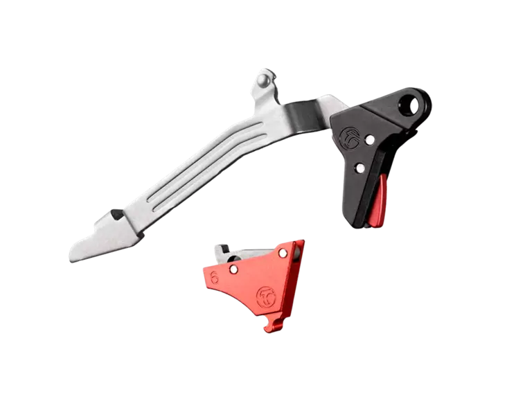 Timney Alpha Competition Series Glock Gen 6 laukaisukoneisto, punainen - Glock-osat ja -varaosat - TAG6TRIGR - 1