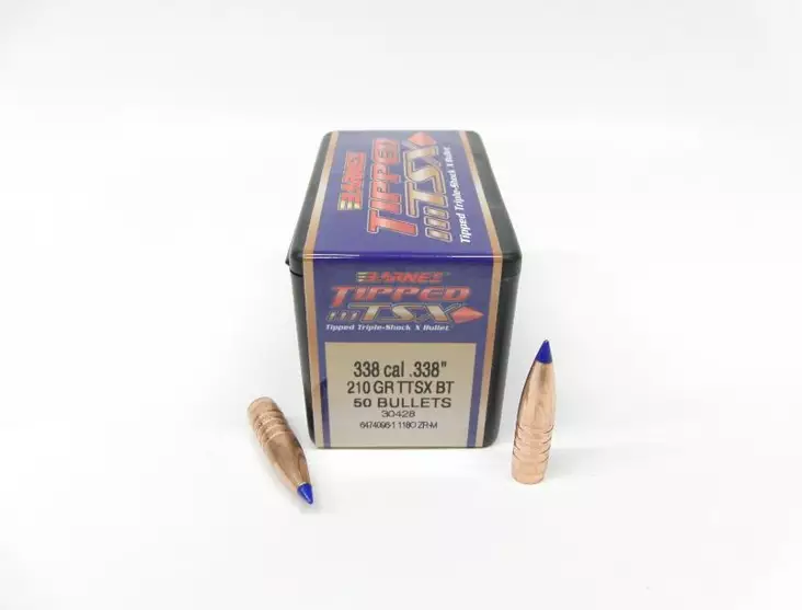 338 Barnes 210gr TTSX BT - 338 kiväärin luodit - 200185Barnes - 1
