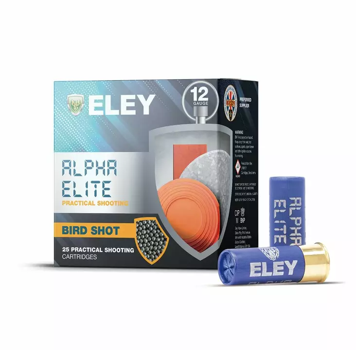 12/70 Eley Alpha Elite Bird Shot 28g #7.5 / 2.3mm - 12/70 shotgun hunting cartridges - E228-231-00AEBS - 1