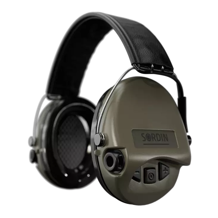 Sordin Supreme Pro 1.1 vihreä aktiivikuulonsuojain - Kuulonsuojaimet ja korvatulpat - 75302-S - 1