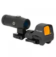 Holosun HS510C + HM3X, red dot and 3x magnifier package - Open reflex red dot sights - HS510C-HM3X-SET - 2