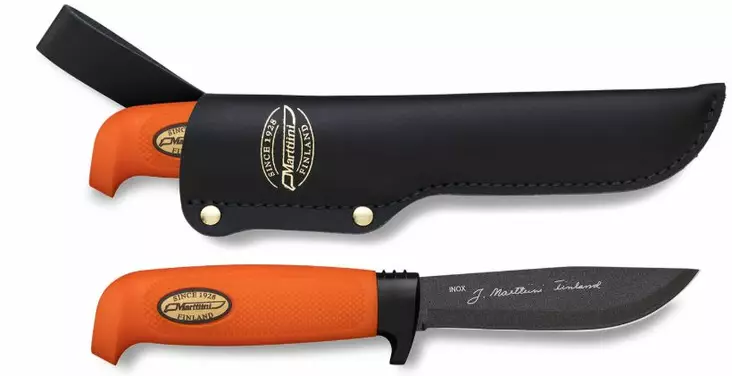 Marttiini Skinner Martef Nylkypuukko Oranssi - Metsästyspuukot - 186024T - 1