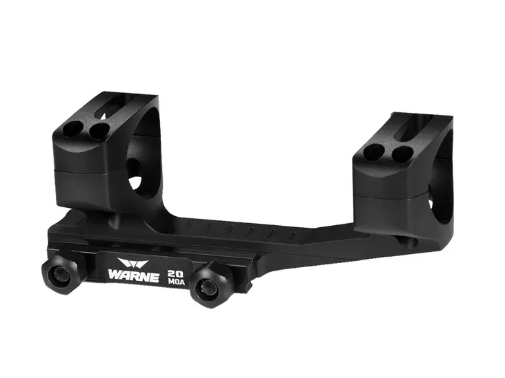 Warne X-SKEL 20moa 25,4mm gen II jalusta - Yksiosaiset Picatinny / Weaver - LRSKEL1TW - 1