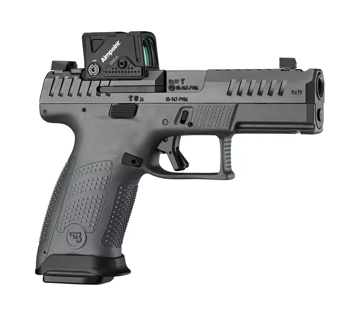 CZ P-10 C OR Ported COA 9mm Pistooli - Itselataavat pistoolit - 0554-0762-TFESHHX - 2